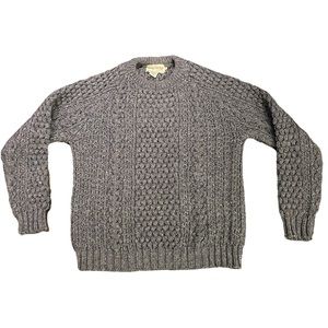 Irish Hand Loomed Wool sweater